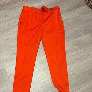 Leifsdottir Vibrant Orange Chinos